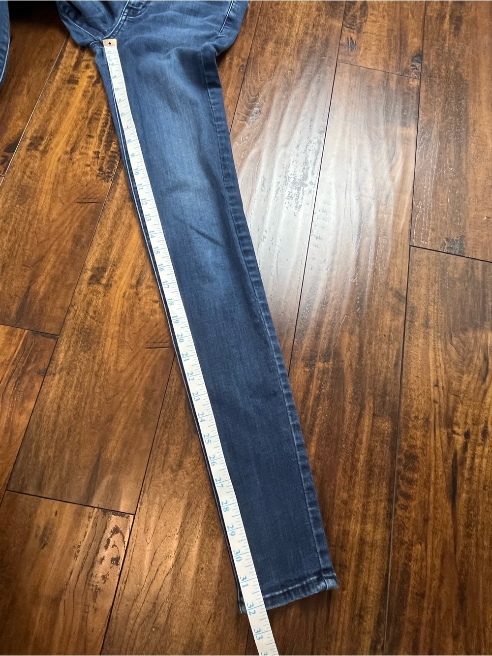 American Eagle Super Stretch Hi-Rise Jegging Blue Denim Women's Size 6 X-Long. - Picture 10 of 14